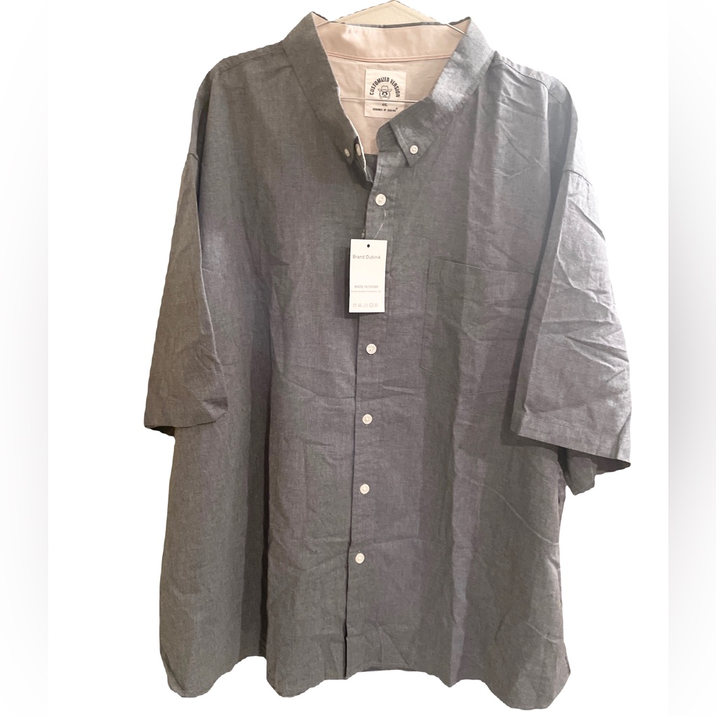 Short Sleeve Chambray Shirt